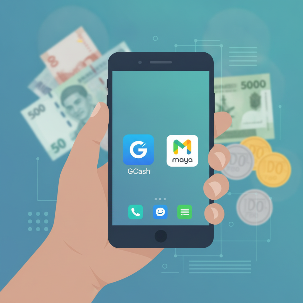 Illustration: Your First Deposit on Celestial Crown: GCash and Maya Walkthrough