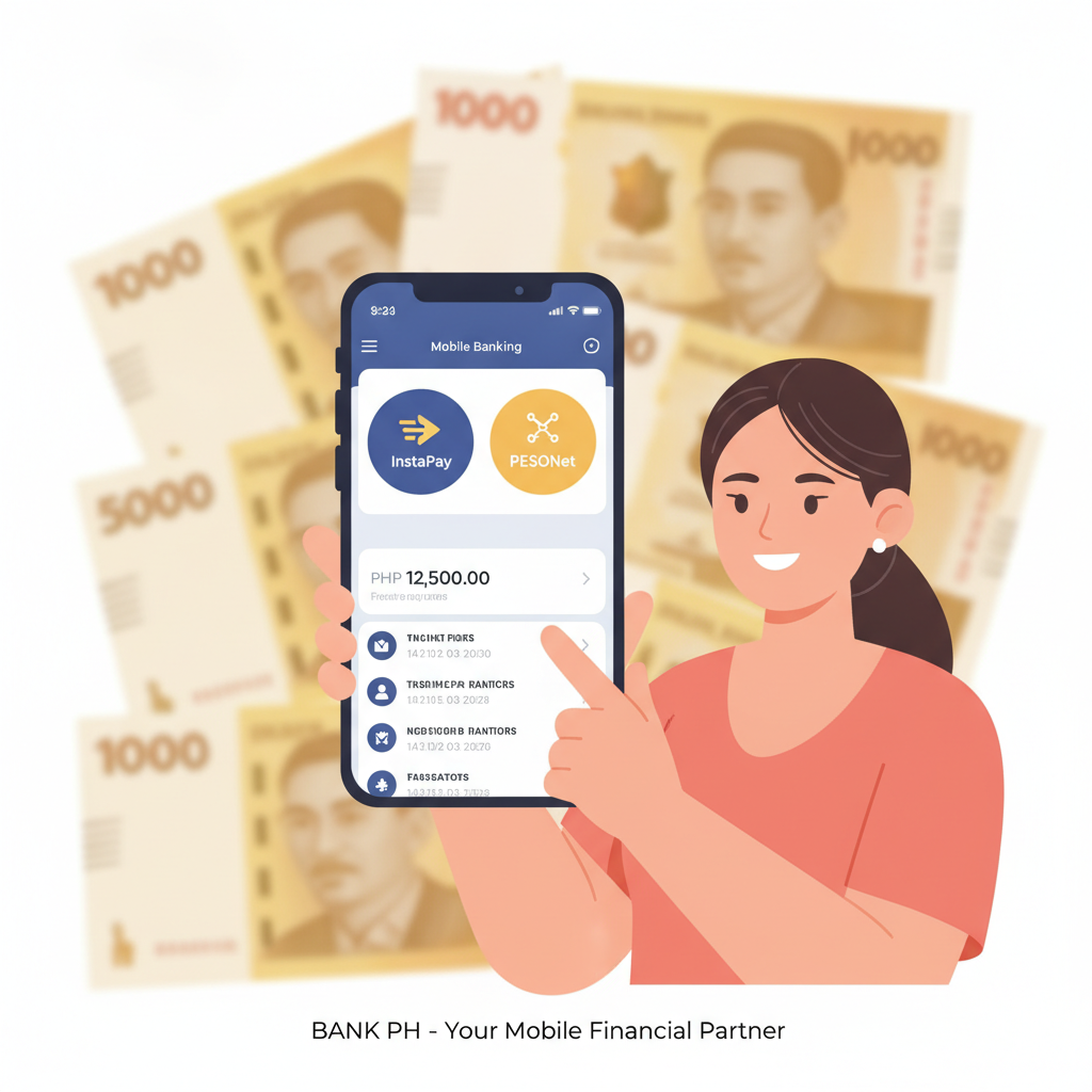 Illustration: How to Deposit on Celestial Crown Using InstaPay and PESONet
