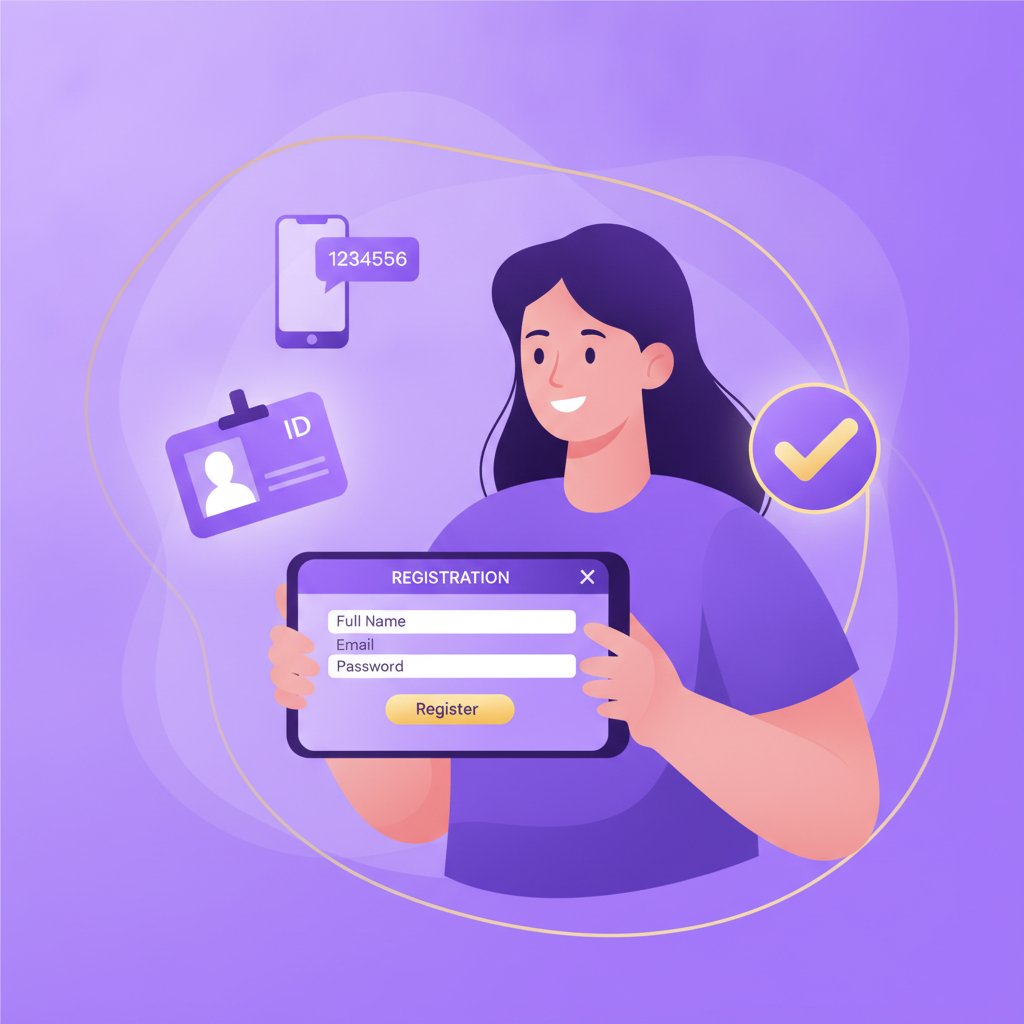 Illustration: How to Register on Celestial Crown: Step-by-Step Guide for New Players